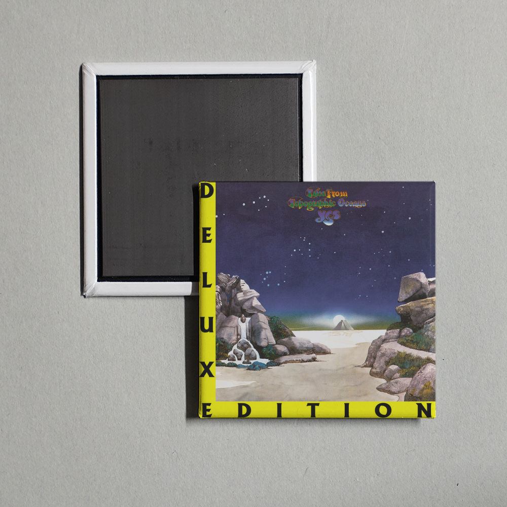 Yes - Tales from Topographic Oceans (Deluxe Edition) Album Cover Fridge Magnet