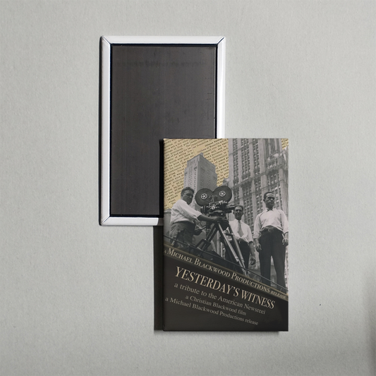 Yesterday's Witness Mini Movie Fridge Magnet