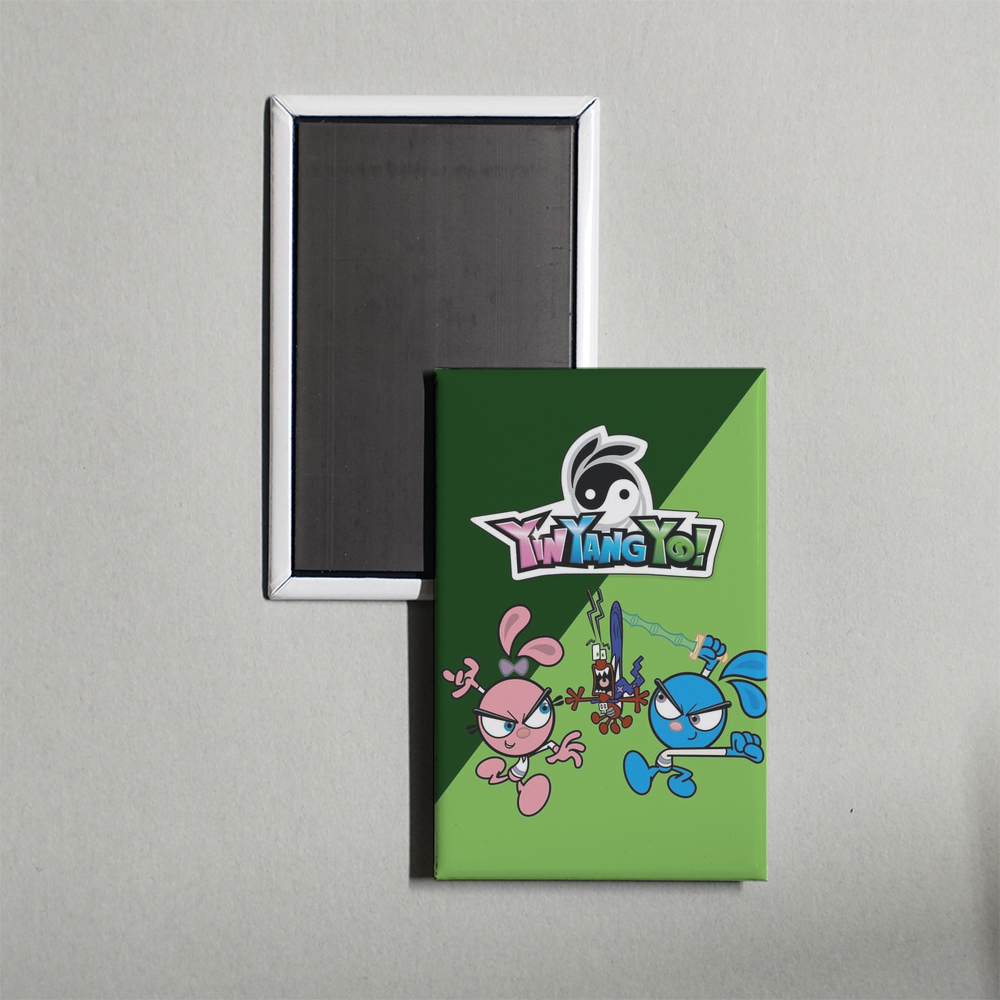 Yin Yang Yo! TV Show Fridge Magnet