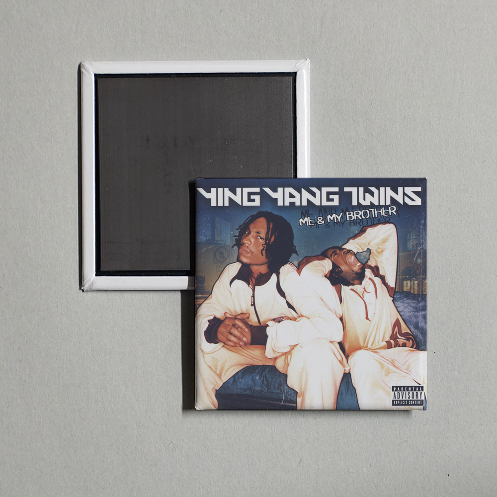 Ying Yang Twins - Me & My Brother Album Cover Fridge Magnet