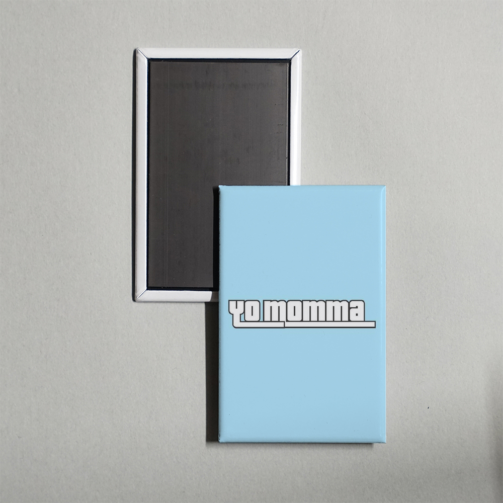 Yo Momma TV Show Fridge Magnet