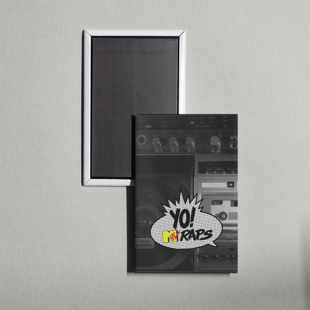 Yo! MTV Raps TV Show Fridge Magnet