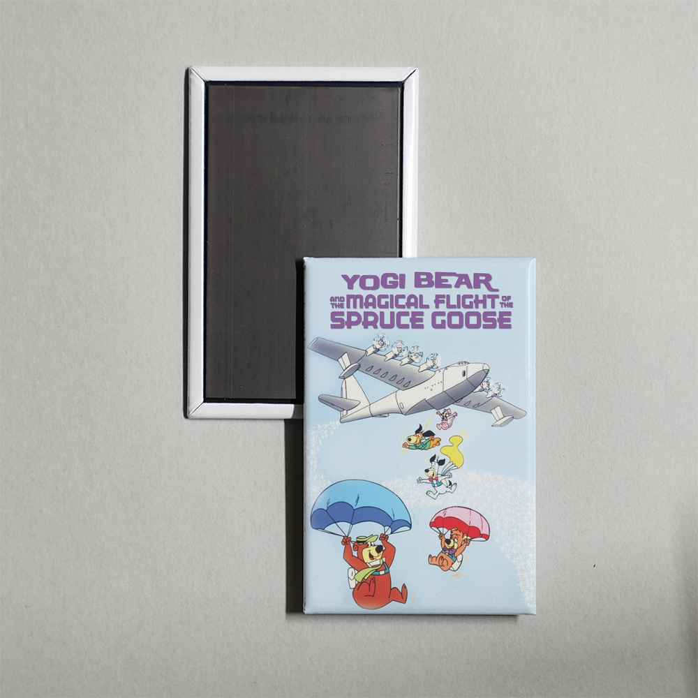 Yogi Bear and the Magical Flight of the Spruce Goose Mini Movie Fridge Magnet