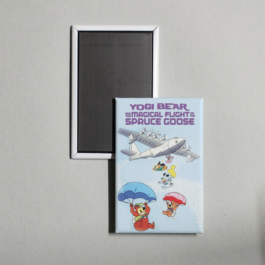 Yogi Bear and the Magical Flight of the Spruce Goose Mini Movie Fridge Magnet