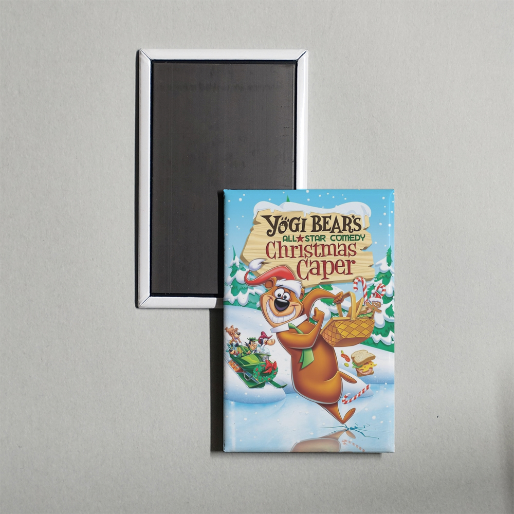 Yogi Bear's All-Star Comedy Christmas Caper Mini Movie Fridge Magnet