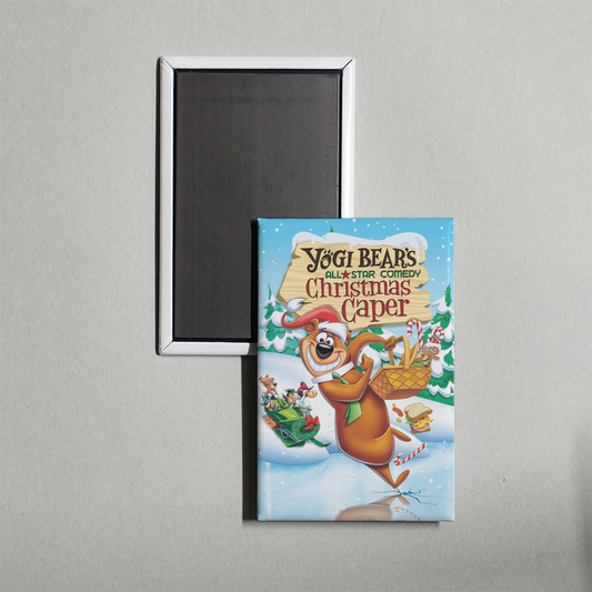 Yogi Bear's All-Star Comedy Christmas Caper Mini Movie Fridge Magnet