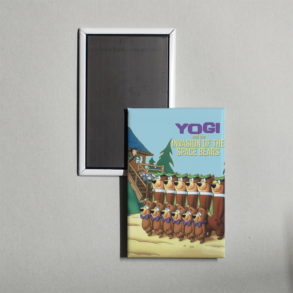 Yogi and the Invasion of the Space Bears Mini Movie Fridge Magnet