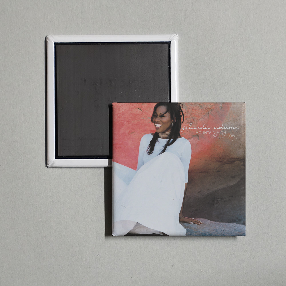 Yolanda Adams - Mountain High Valley Low Album Cover Fridge Magnet