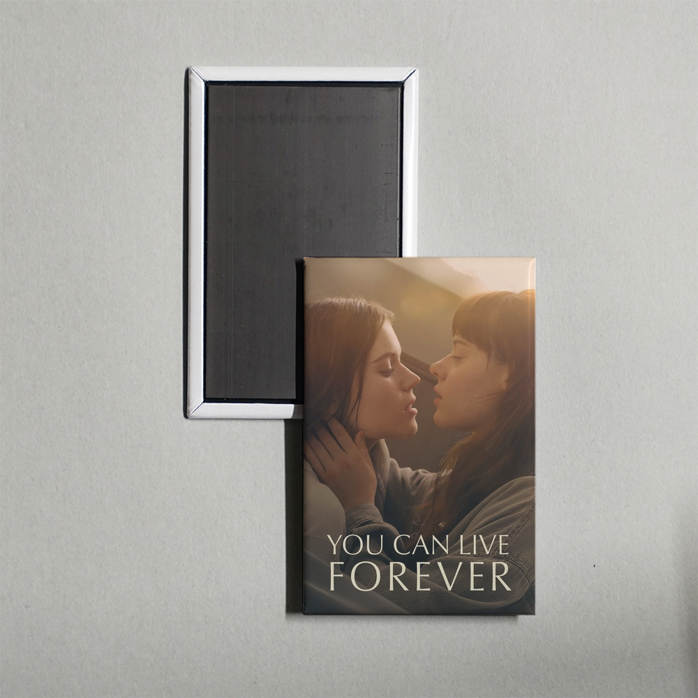 You Can Live Forever Mini Movie Fridge Magnet