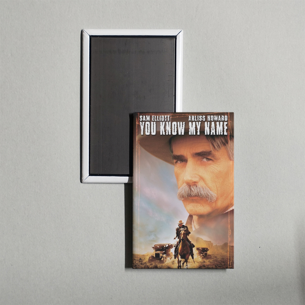 You Know My Name Mini Movie Fridge Magnet