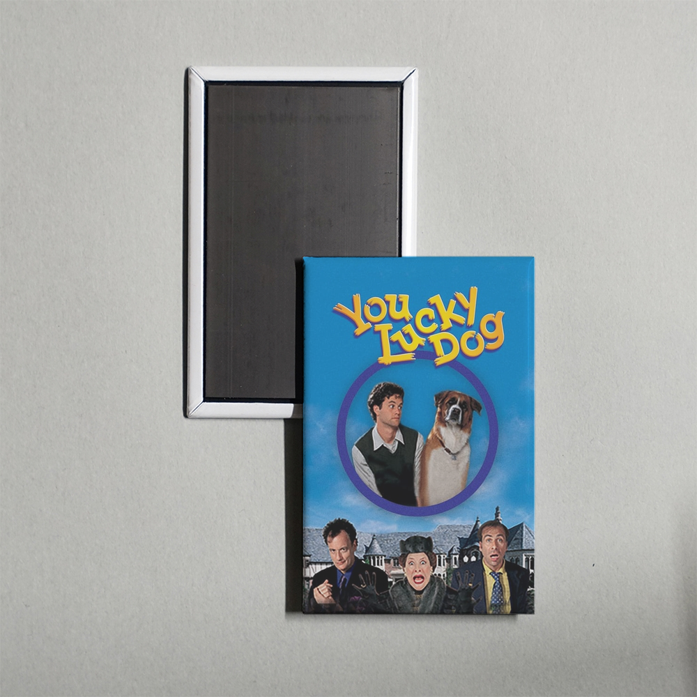 You Lucky Dog Mini Movie Fridge Magnet