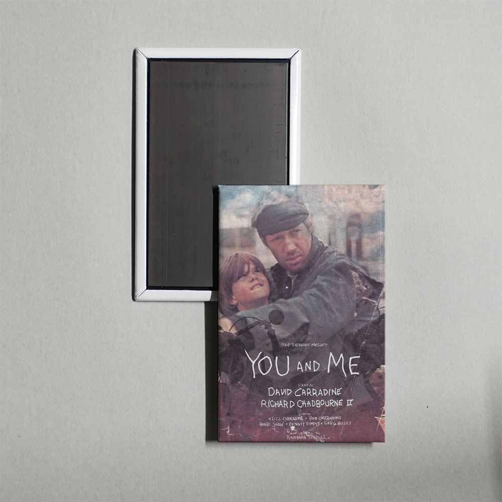 You and Me Mini Movie Fridge Magnet
