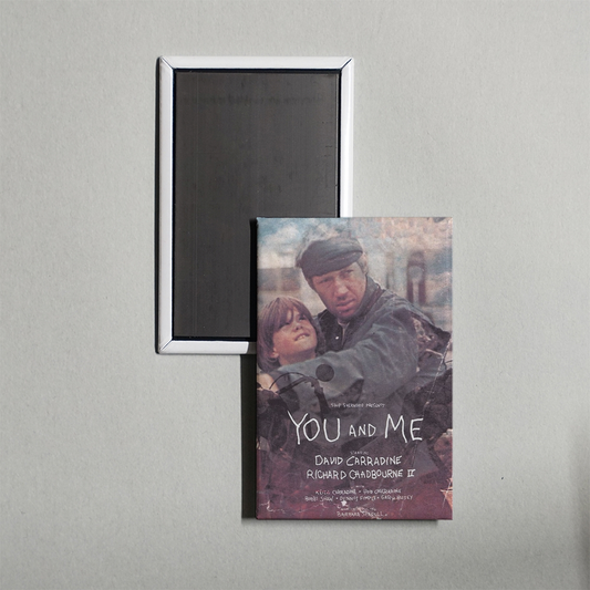 You and Me Mini Movie Fridge Magnet