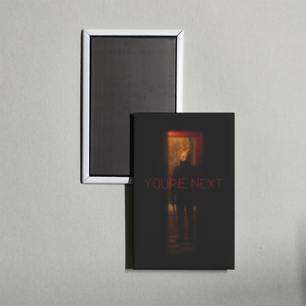 You're Next Mini Movie Fridge Magnet