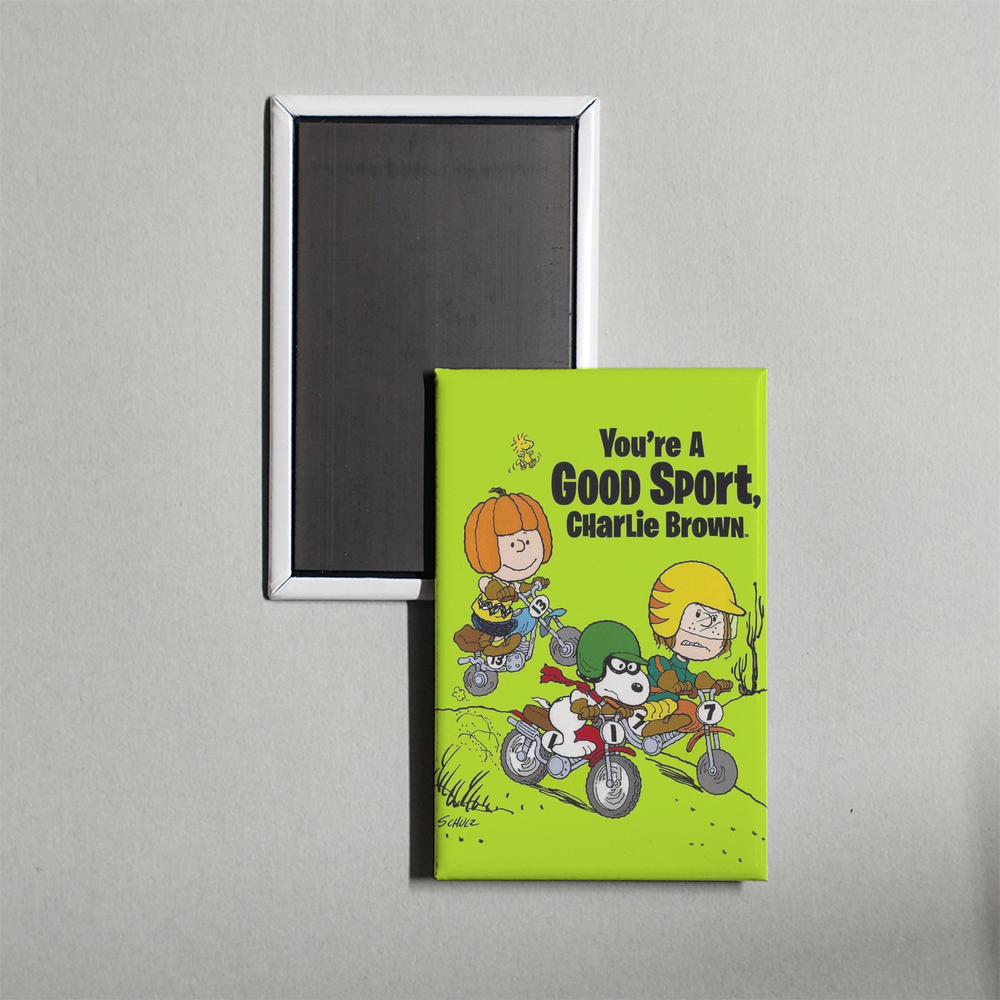 You're a Good Sport, Charlie Brown Mini Movie Fridge Magnet