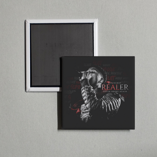 YoungBoy Never Broke Again - Realer Album Cover Fridge Magnet