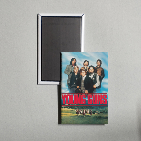 Young Guns Mini Movie Fridge Magnet
