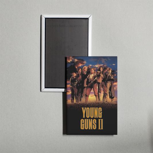 Young Guns II Mini Movie Fridge Magnet