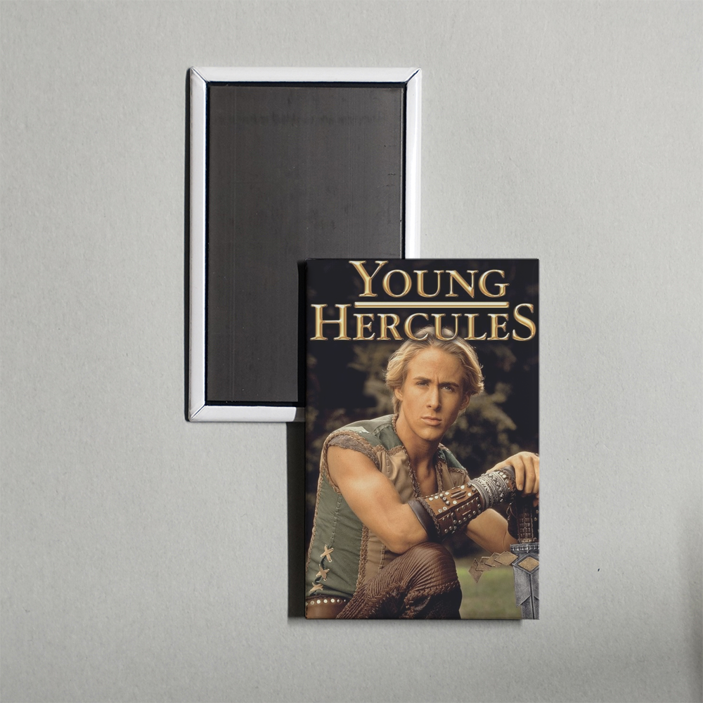 Young Hercules TV Show Fridge Magnet