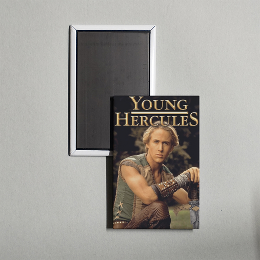 Young Hercules TV Show Fridge Magnet