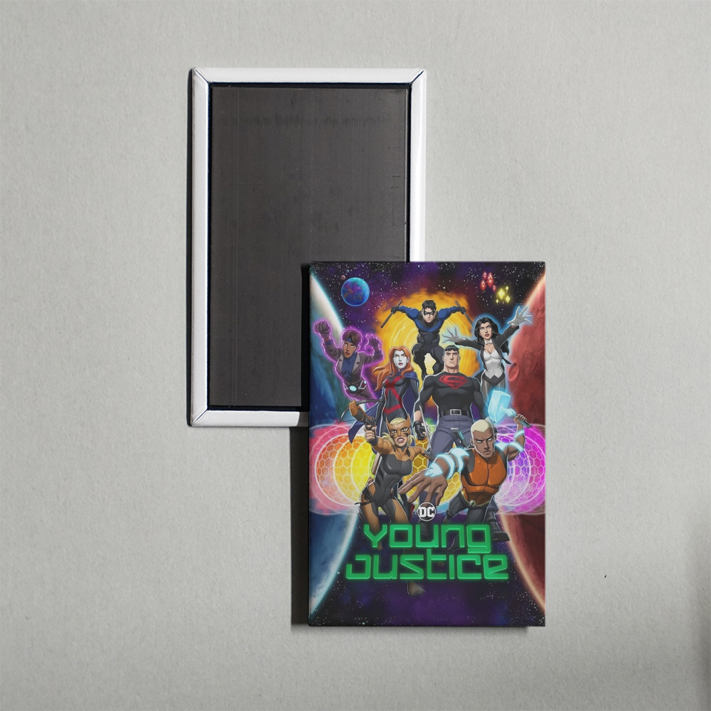 Young Justice TV Show Fridge Magnet