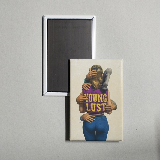 Young Lust Mini Movie Fridge Magnet