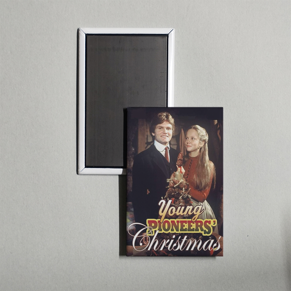 Young Pioneers' Christmas Mini Movie Fridge Magnet