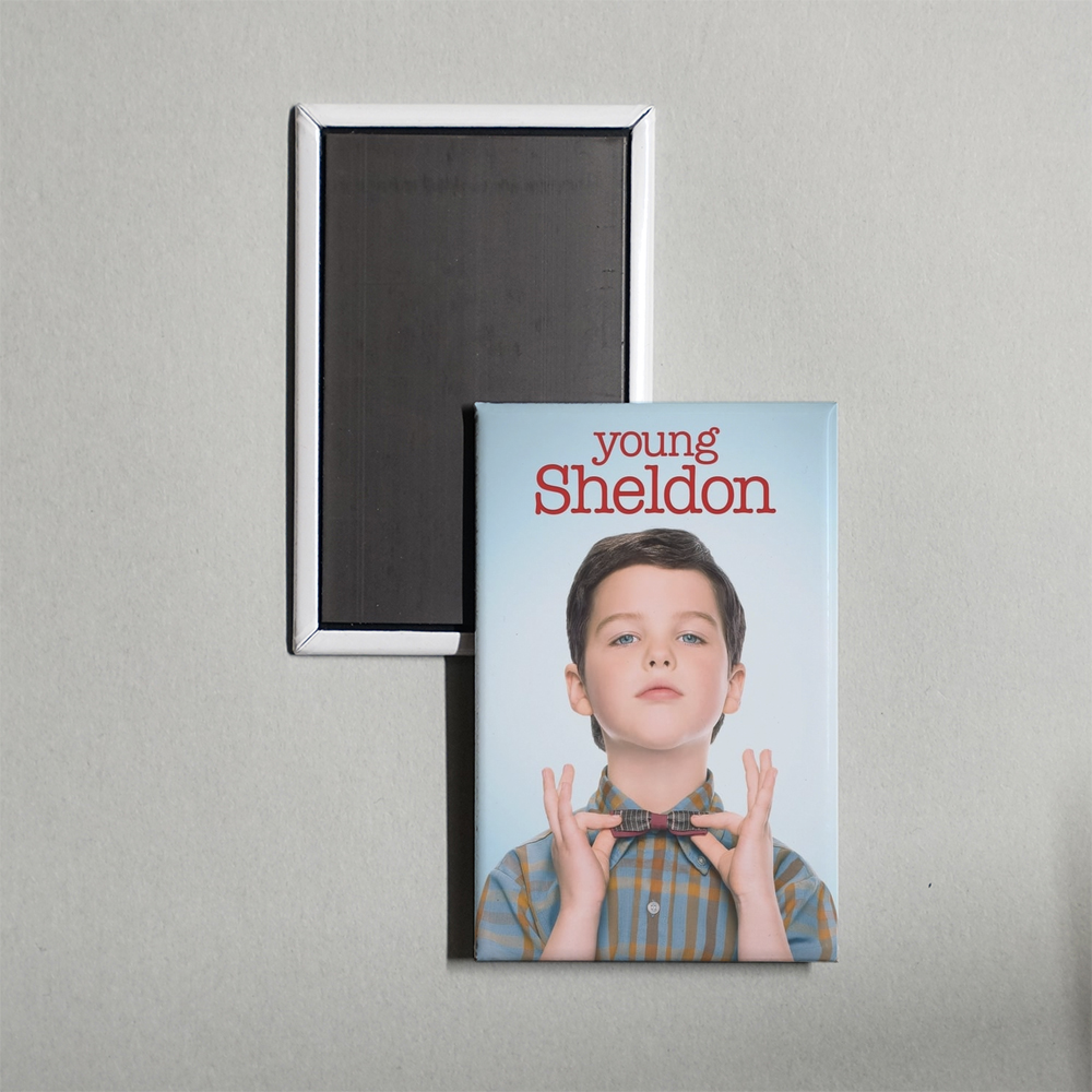 Young Sheldon TV Show Fridge Magnet