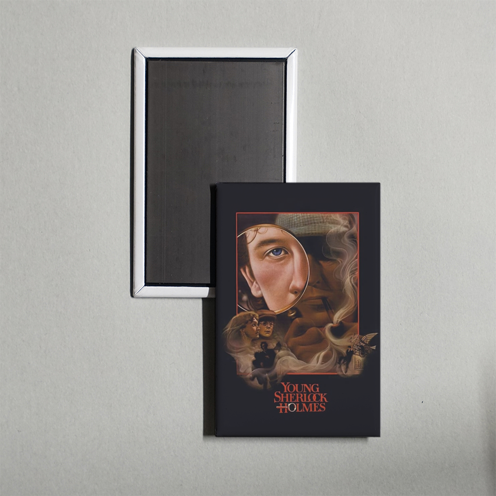 Young Sherlock Holmes Mini Movie Fridge Magnet