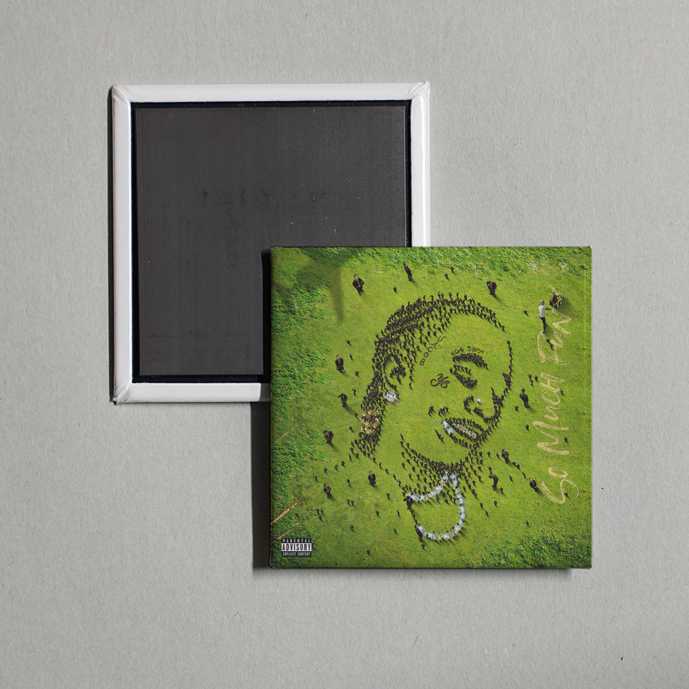 Young Thug - So Much Fun Album Cover Fridge Magnet