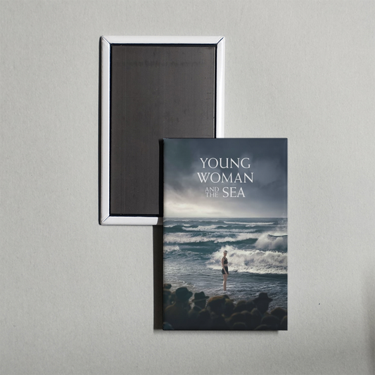 Young Woman and the Sea Mini Movie Fridge Magnet