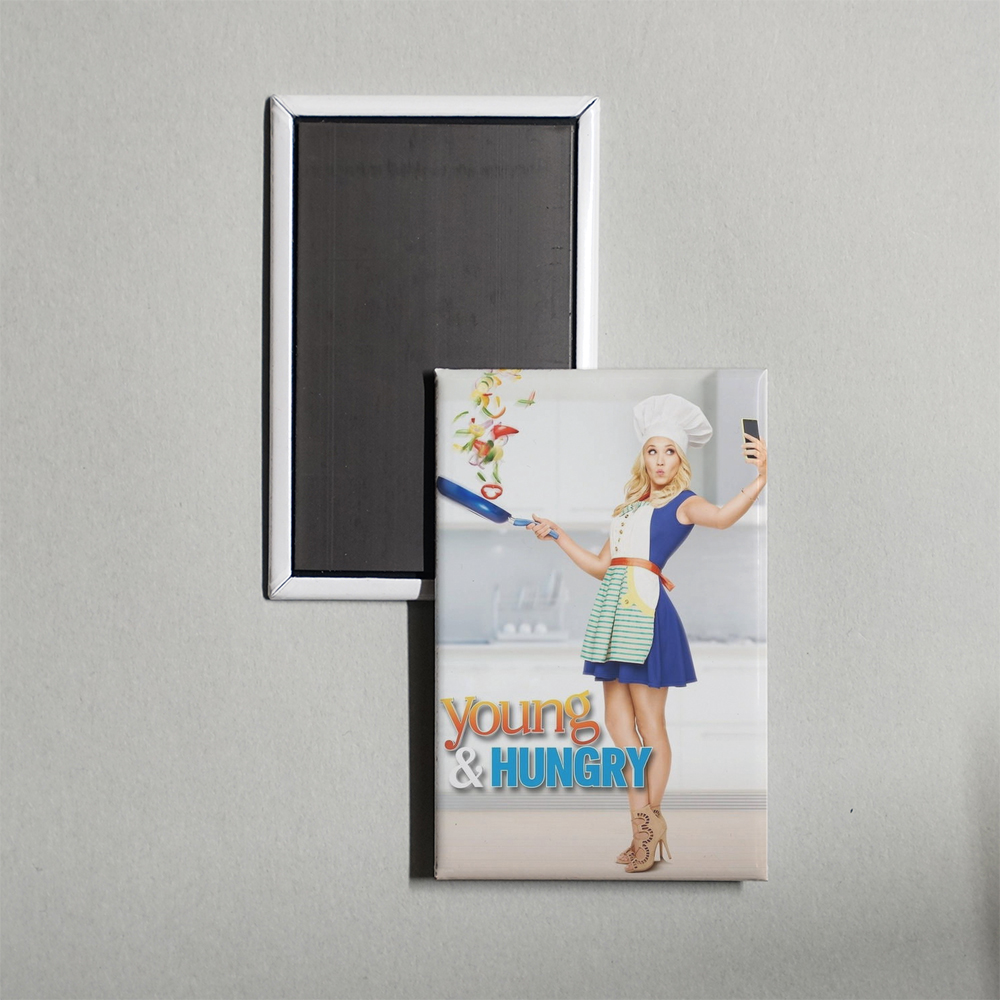 Young & Hungry TV Show Fridge Magnet