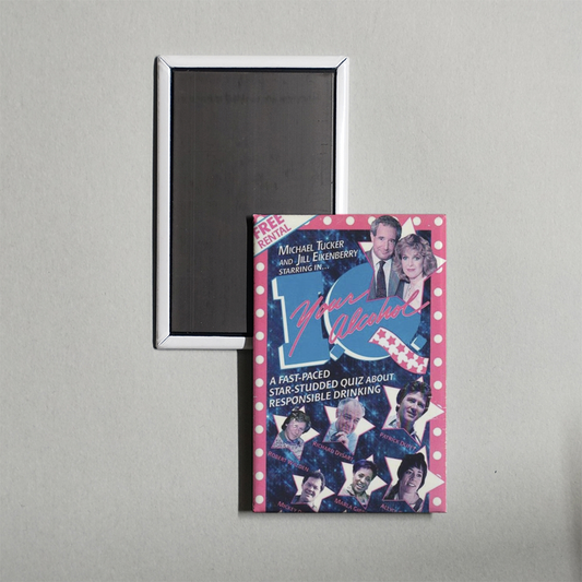 Your Alcohol I.Q. Mini Movie Fridge Magnet