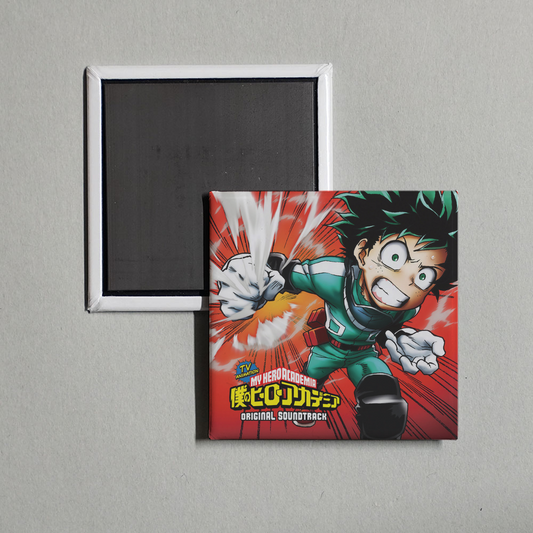 Yuki Hayashi - TVアニメ『僕のヒーローアカデミア』オリジナル・サウンドトラック Album Cover Fridge Magnet