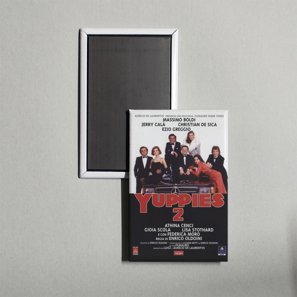Yuppies 2 Mini Movie Fridge Magnet