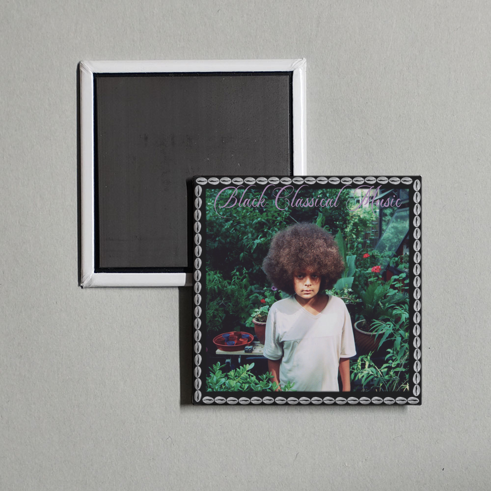 Yussef Dayes - Black Classical Music Album Cover Fridge Magnet