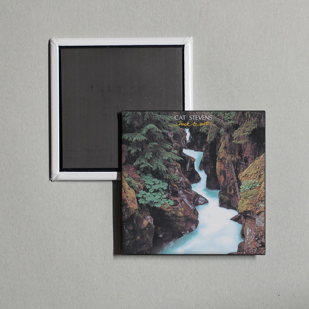 Yusuf  Cat Stevens - Back to Earth (Remastered 2019) Album Cover Fridge Magnet