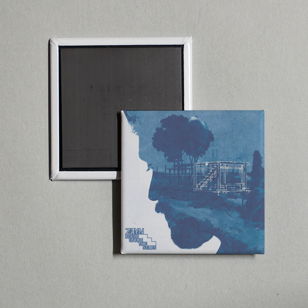ZAYN - ROOM UNDER THE STAIRS Album Cover Fridge Magnet
