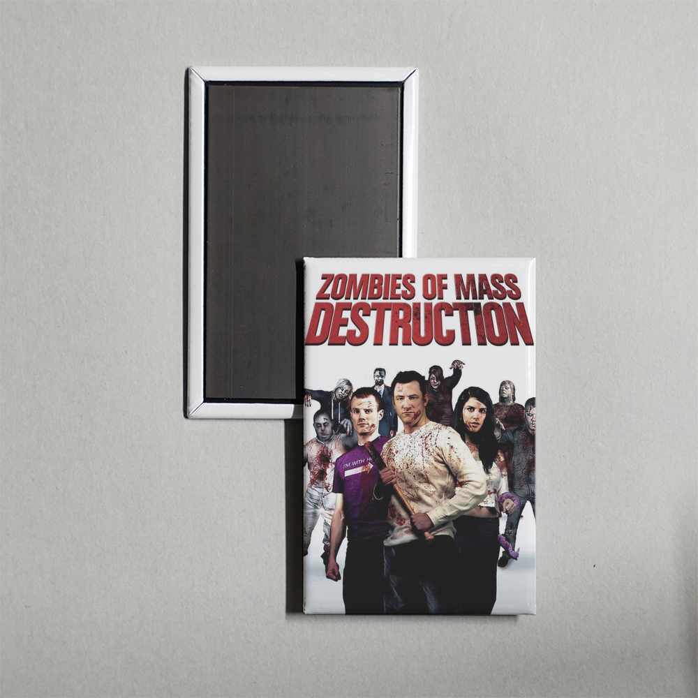 ZMD Zombies of Mass Destruction Mini Movie Fridge Magnet