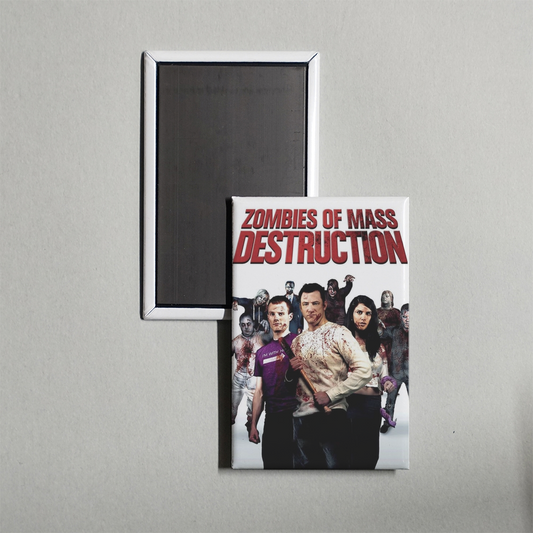 ZMD Zombies of Mass Destruction Mini Movie Fridge Magnet