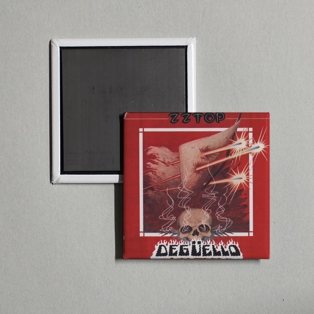 ZZ Top - Deguello Album Cover Fridge Magnet