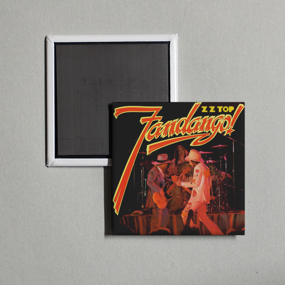 ZZ Top - Fandango! (Expanded 2006 Remaster) Album Cover Fridge Magnet