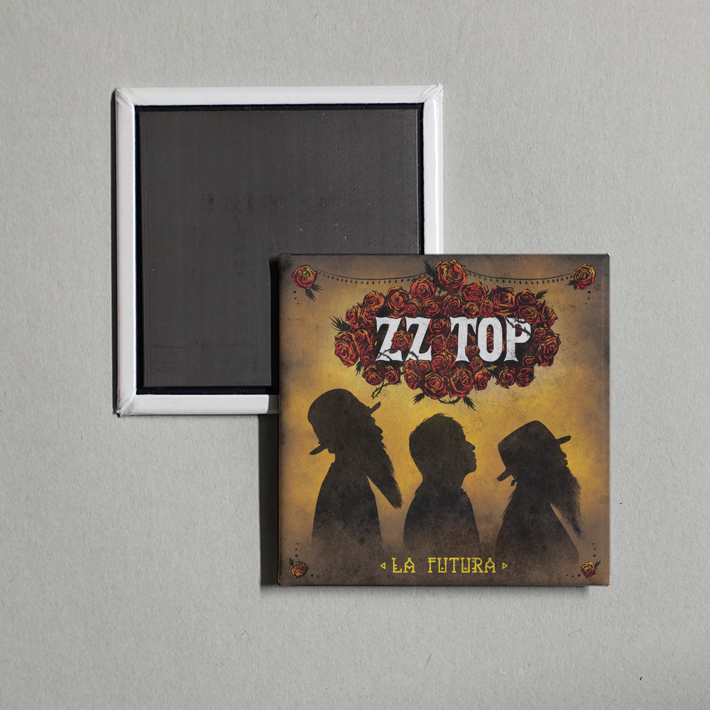 ZZ Top - La Futura Album Cover Fridge Magnet