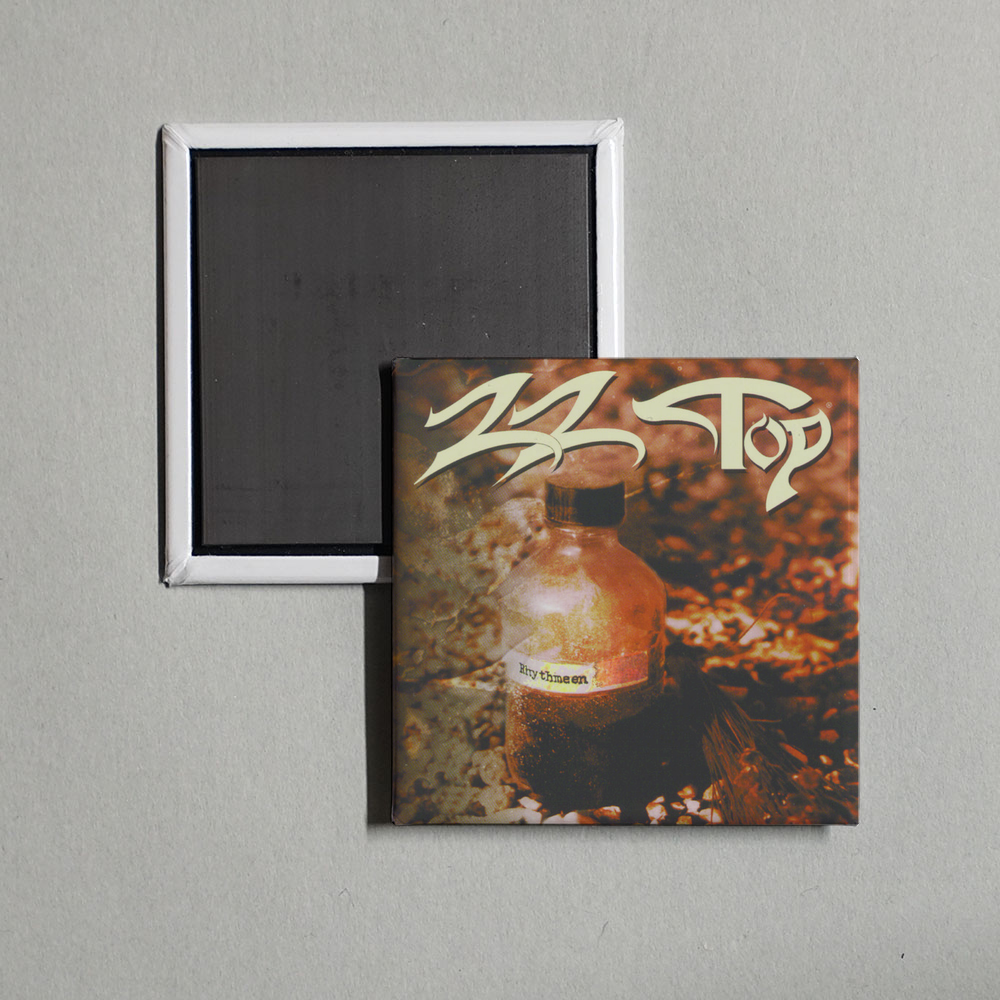 ZZ Top - Rhythmeen Album Cover Fridge Magnet
