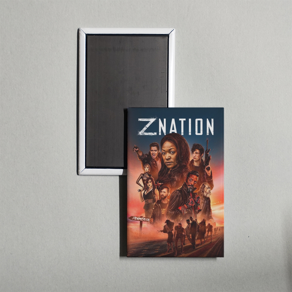 Z Nation TV Show Fridge Magnet