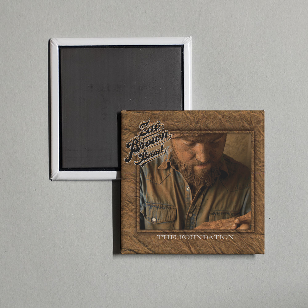 Zac Brown Band - The Foundation Album Cover Fridge Magnet