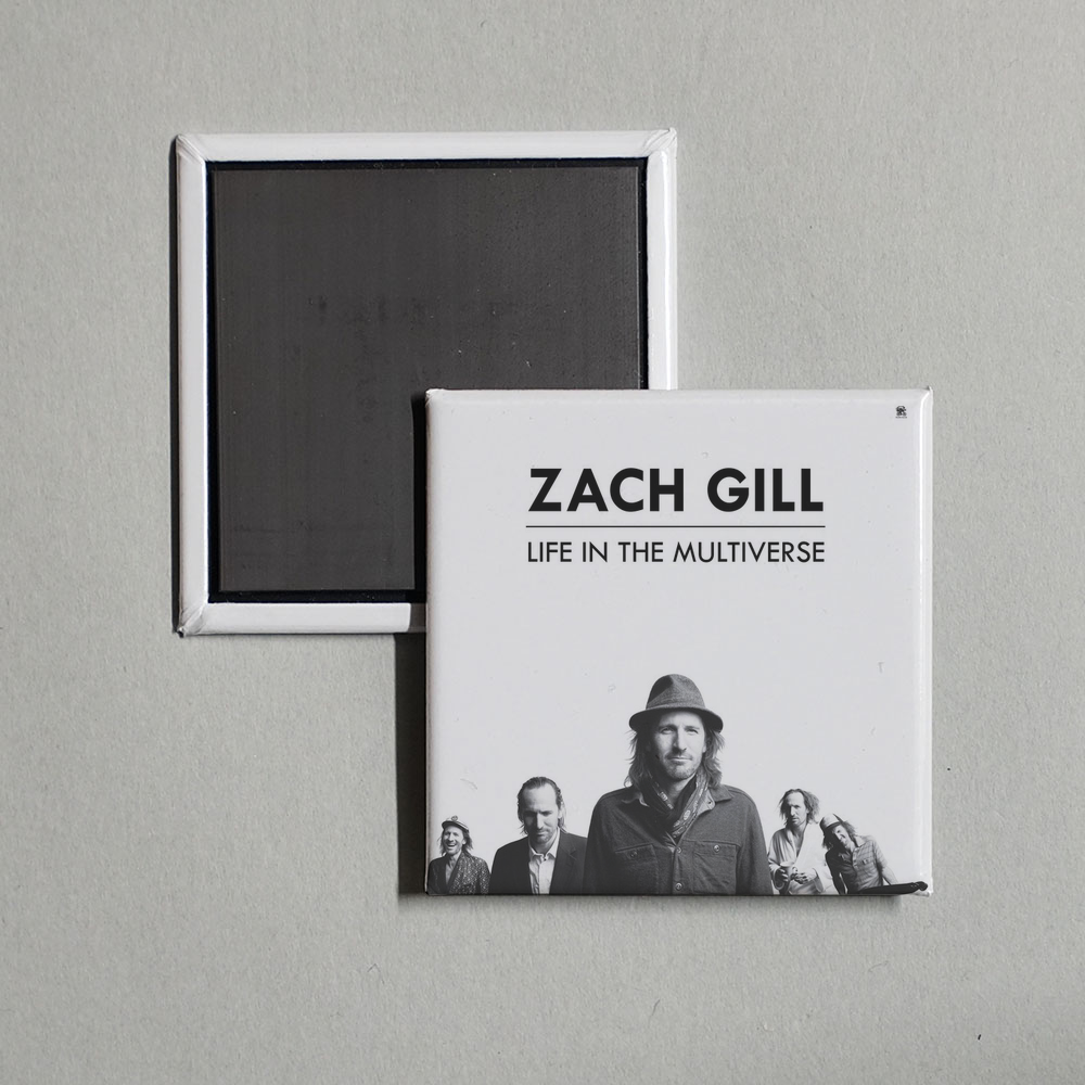 Zach Gill - Life In The Multiverse Album Cover Fridge Magnet