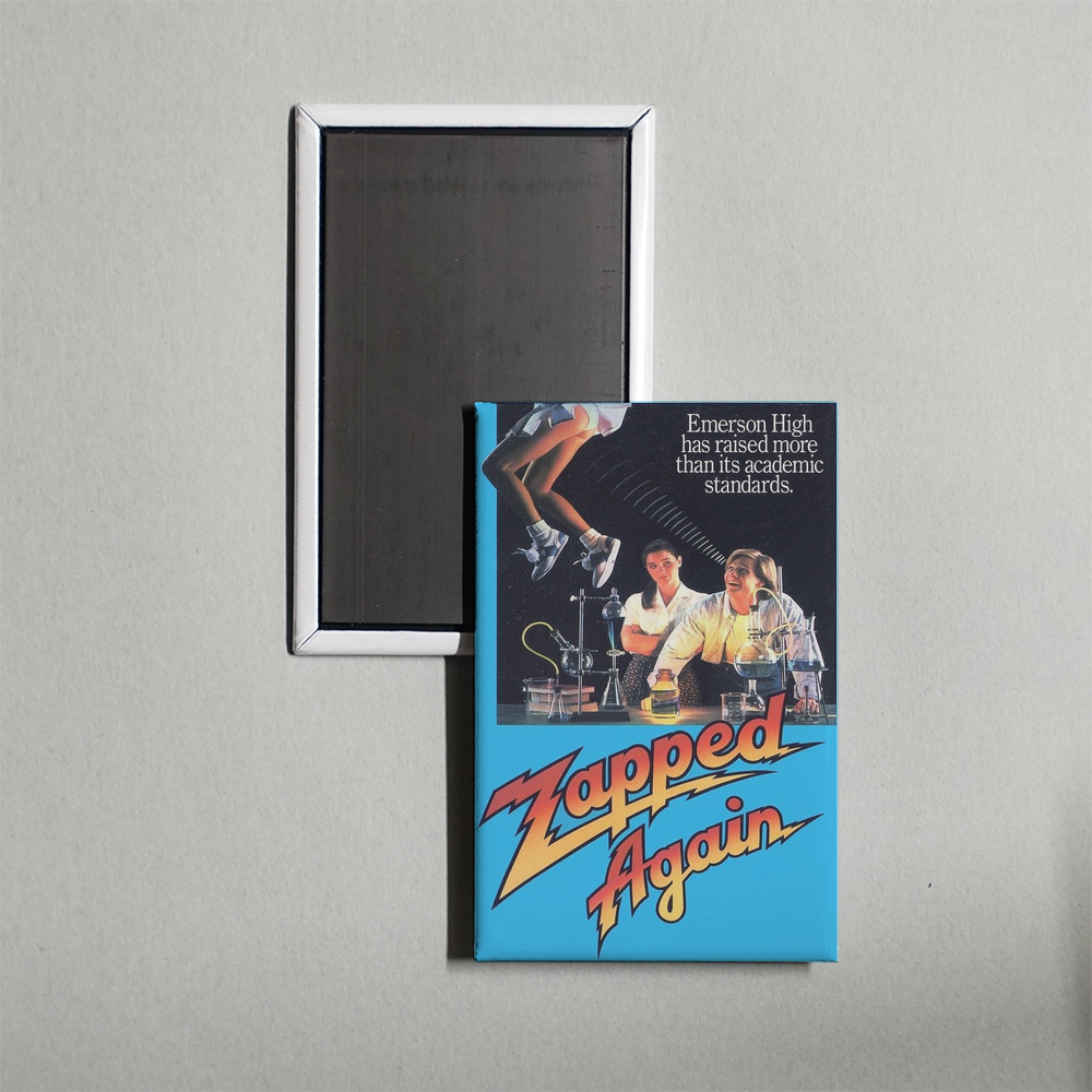 Zapped Again! Mini Movie Fridge Magnet
