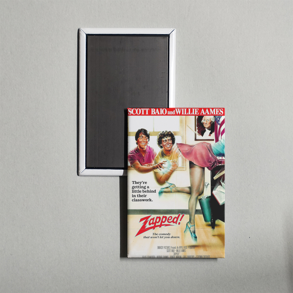 Zapped [1982] B Mini Movie Fridge Magnet