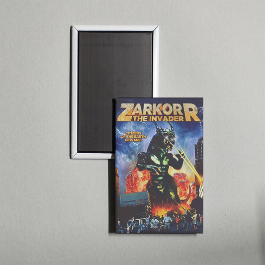 Zarkorr! The Invader Mini Movie Fridge Magnet